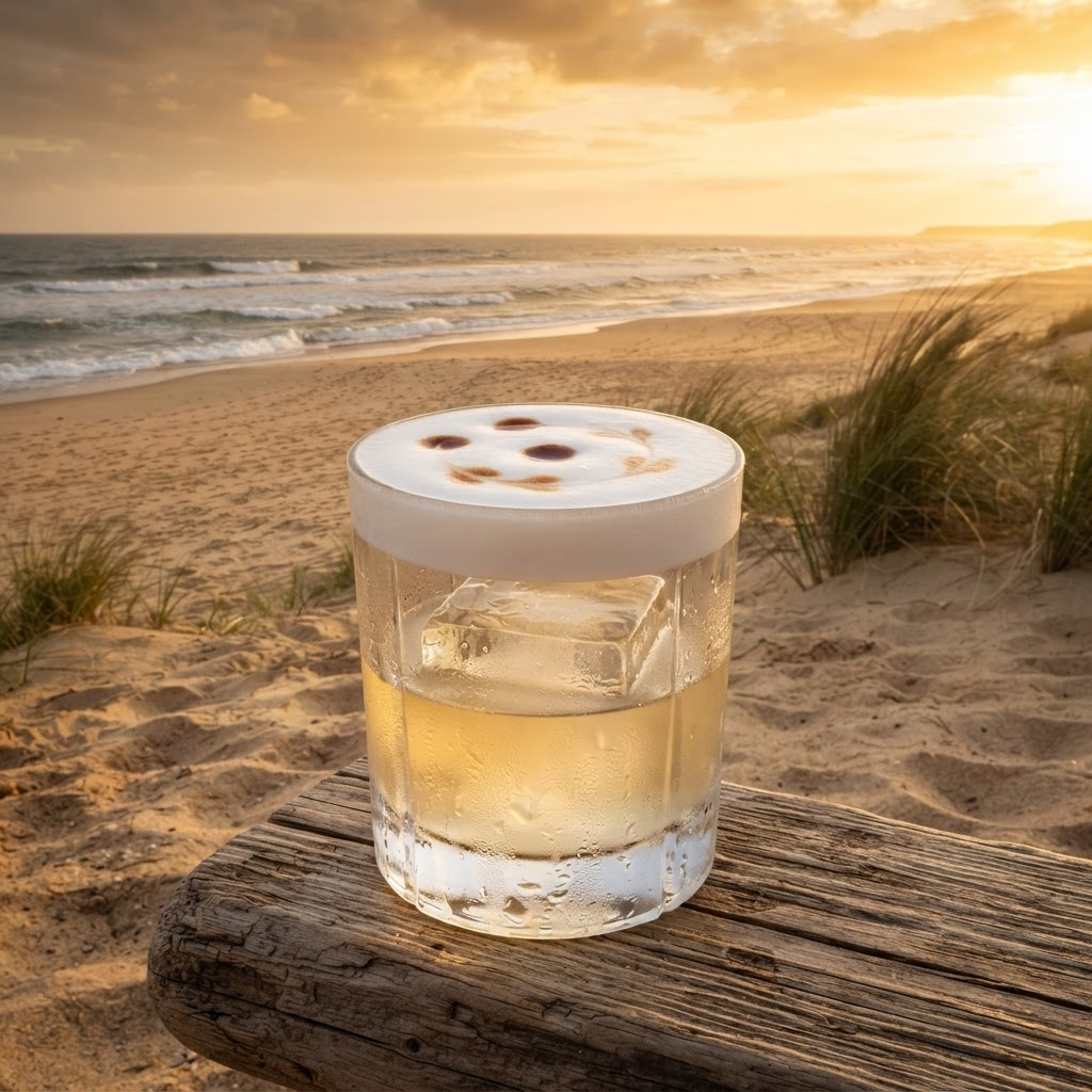 Gin Sour — cóctel de La Mezclaíta en El Palmar